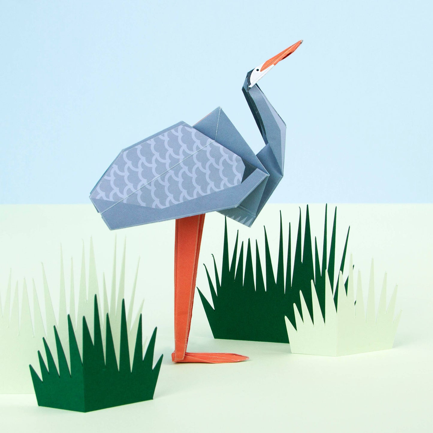 Feuchtgebiet Wildlife Origami