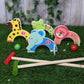 Gartenspiel Krocket-Set im Tierdesign