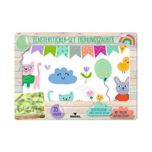 Fenstersticker-Set Frühlingszauber
