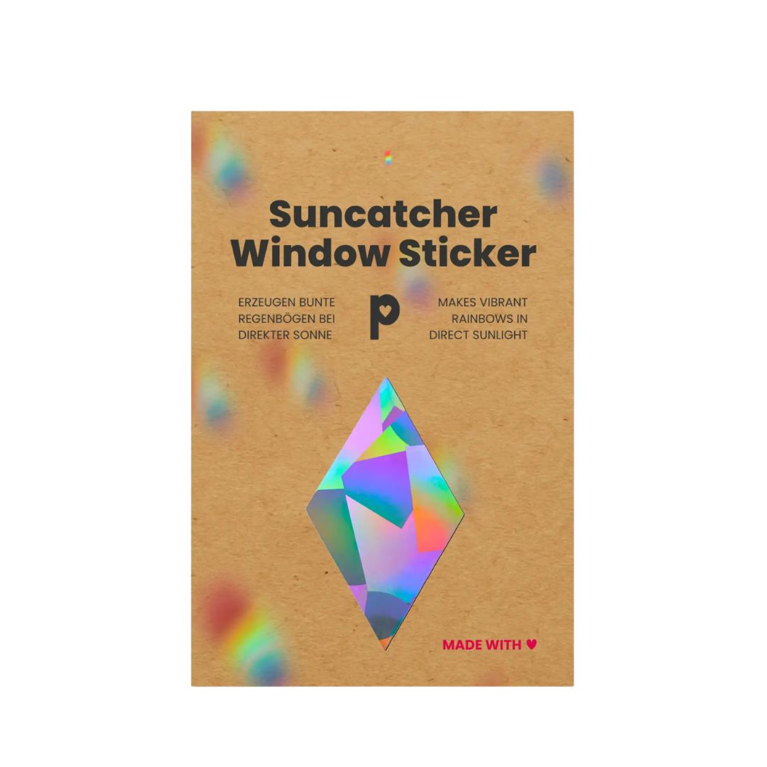 Suncatcher Fenstersticker Diamant