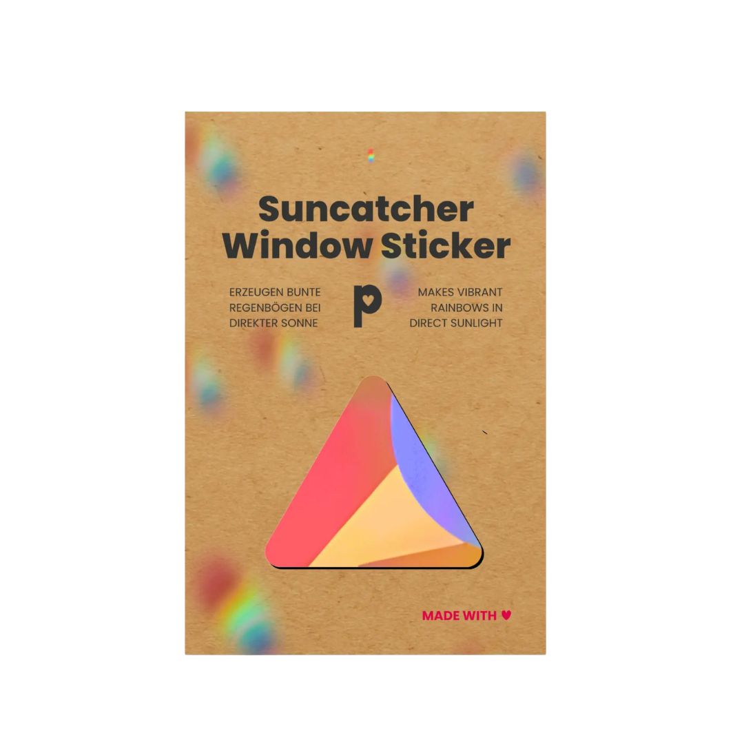 Suncatcher Fenstersticker Dreieck