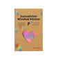 Suncatcher Fenstersticker Herz