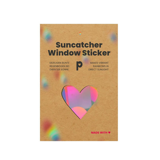 Suncatcher Fenstersticker Herz