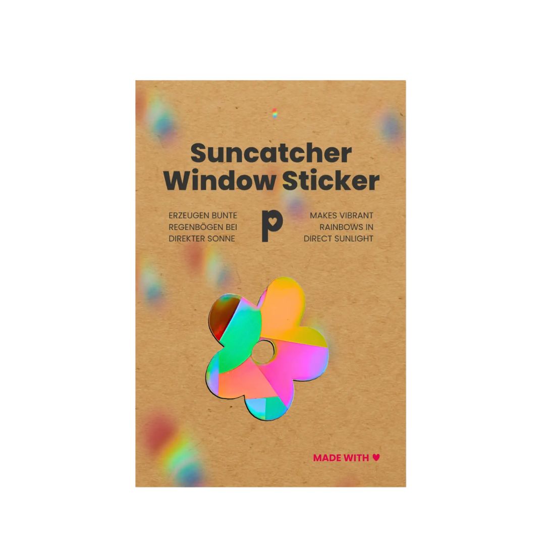 Suncatcher Fenstersticker Blume