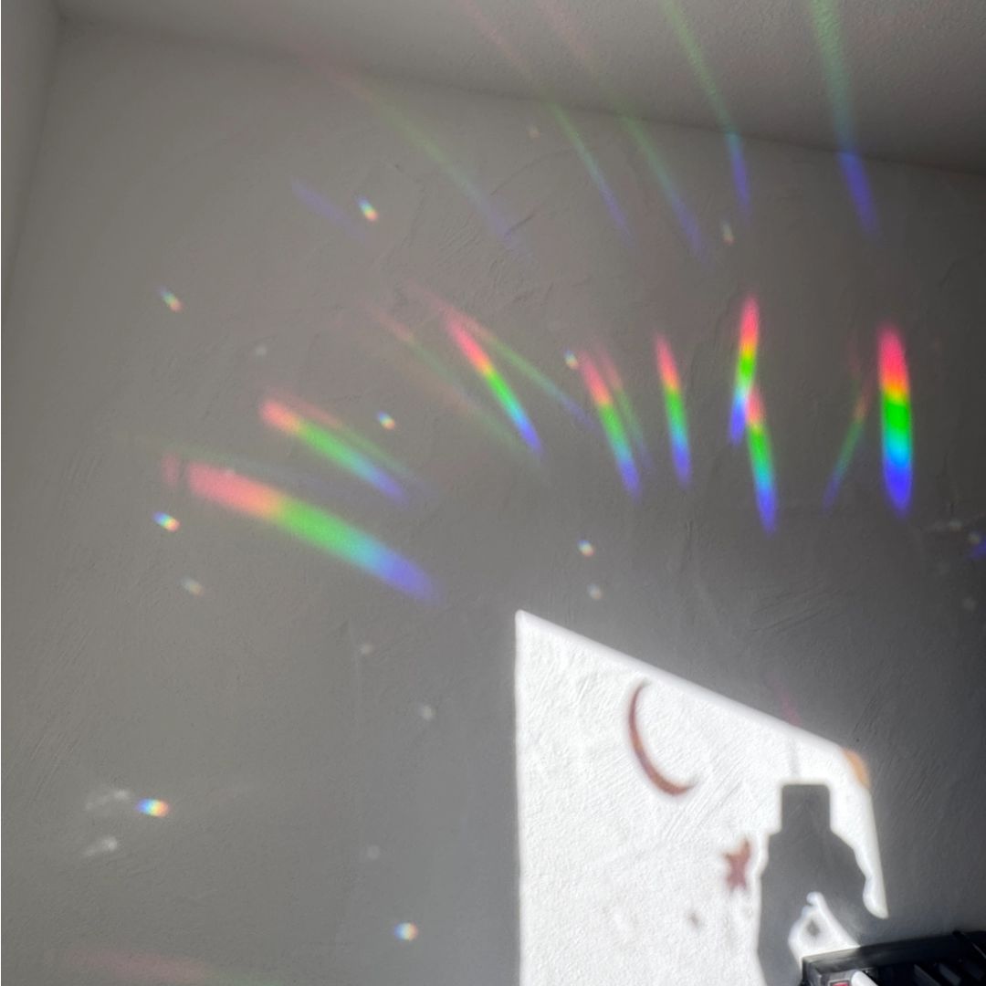 Suncatcher Fenstersticker Flieder