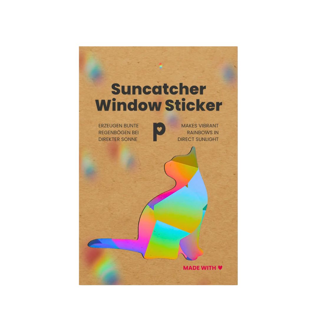 Suncatcher Fenstersticker Katze