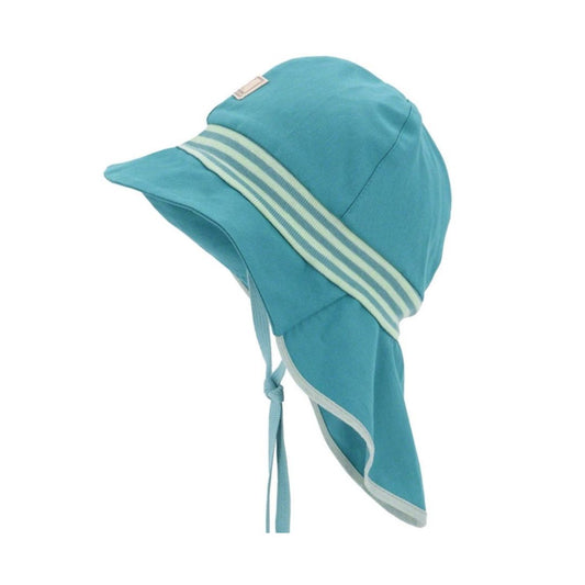 PICKAPOOH | Sommer Strick Mütze 'Feuerwehr' petrol/mint (Kopie)