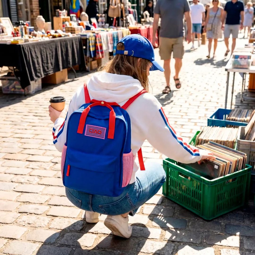 Rucksack 'CIAO' blau 13L