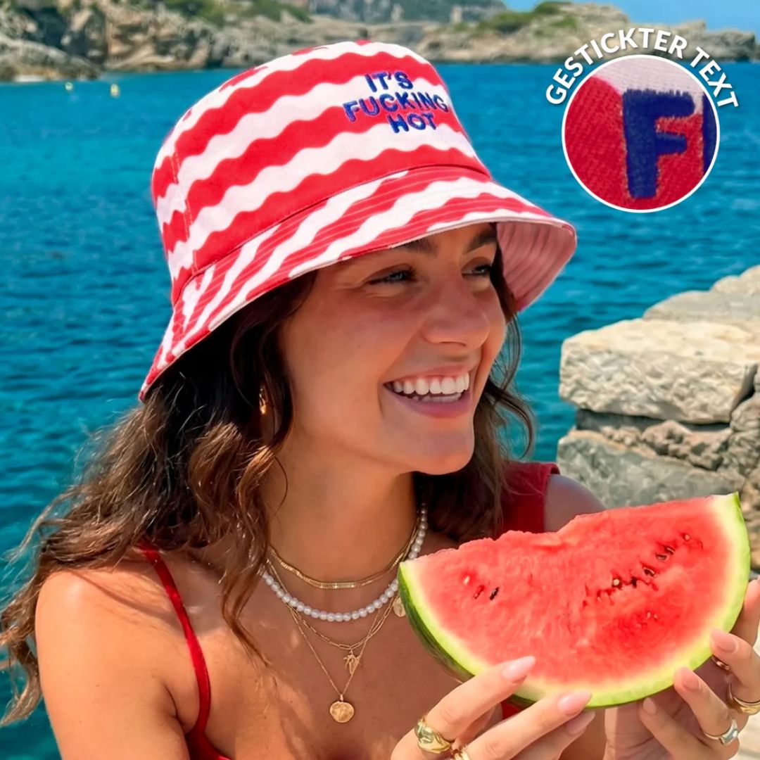 Fischer Wende Hut „It’s fucking hot“