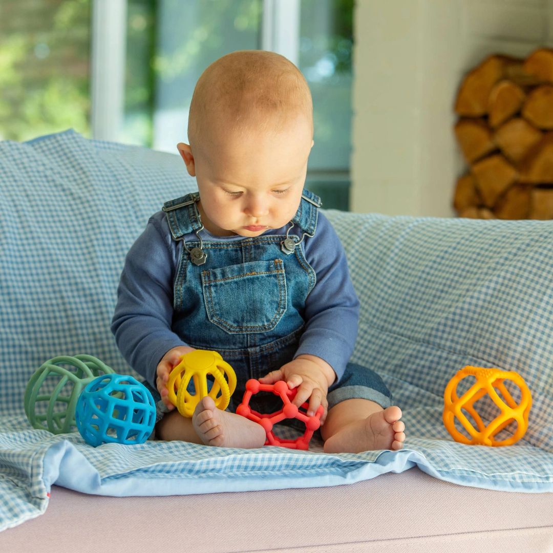 Flexi-Bälle (Regenbogen) Babyspielzeug 0+