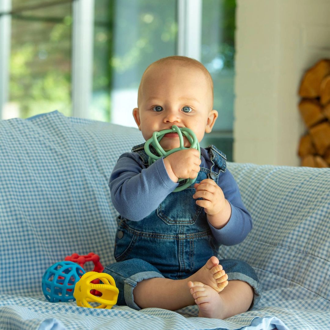 Flexi-Bälle (Regenbogen) Babyspielzeug 0+