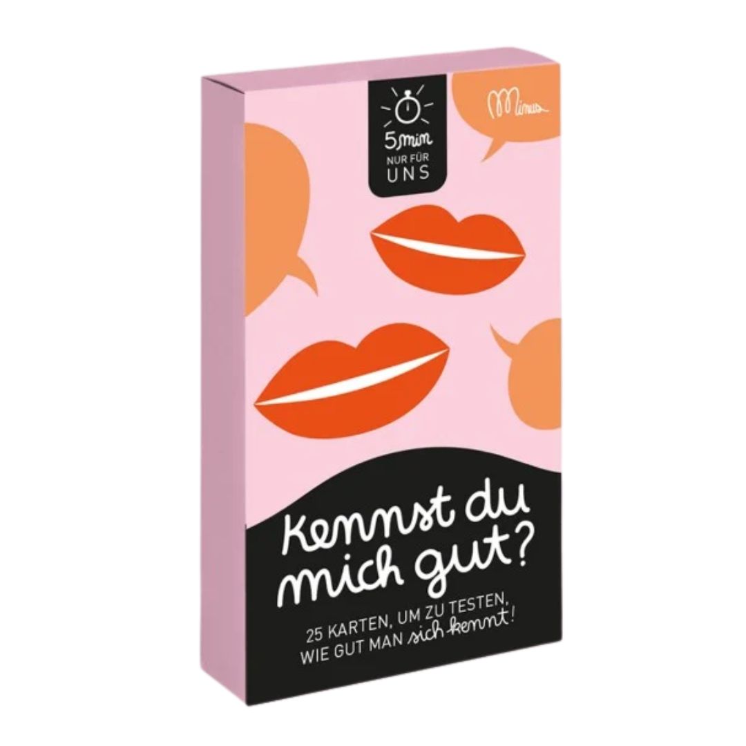 Fragenkartenspiel  'Kennst Du mich gut'
