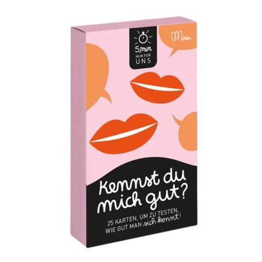 Fragenkartenspiel  'Kennst Du mich gut'