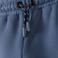 Kapuzensweatshirt mit Farbblock-Design blau