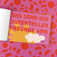 Freundebuch 'Mein Freundebuch' | Erinnerungsbuch