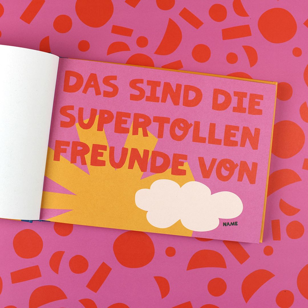Freundebuch 'Mein Freundebuch' | Erinnerungsbuch