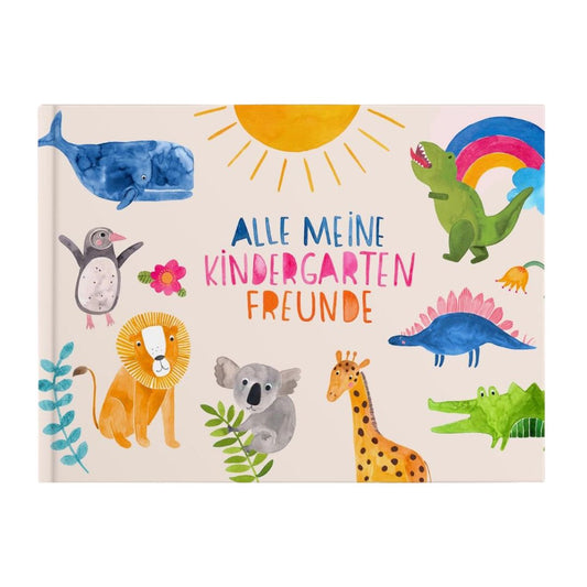 Freundebuch 'Kindergarten Freunde' Hardcover