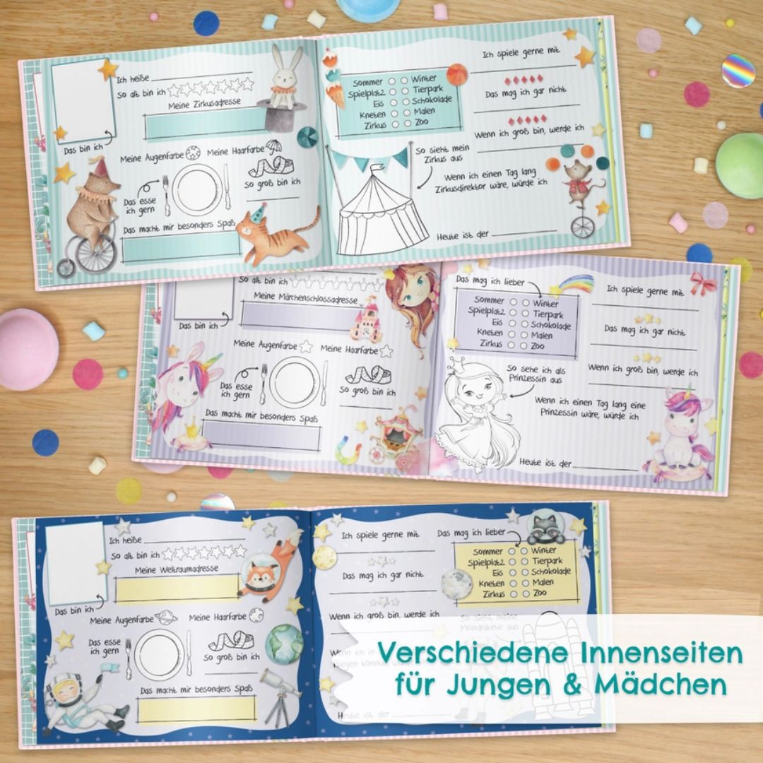 Freundebuch 'Meine Kindergarten Freunde'