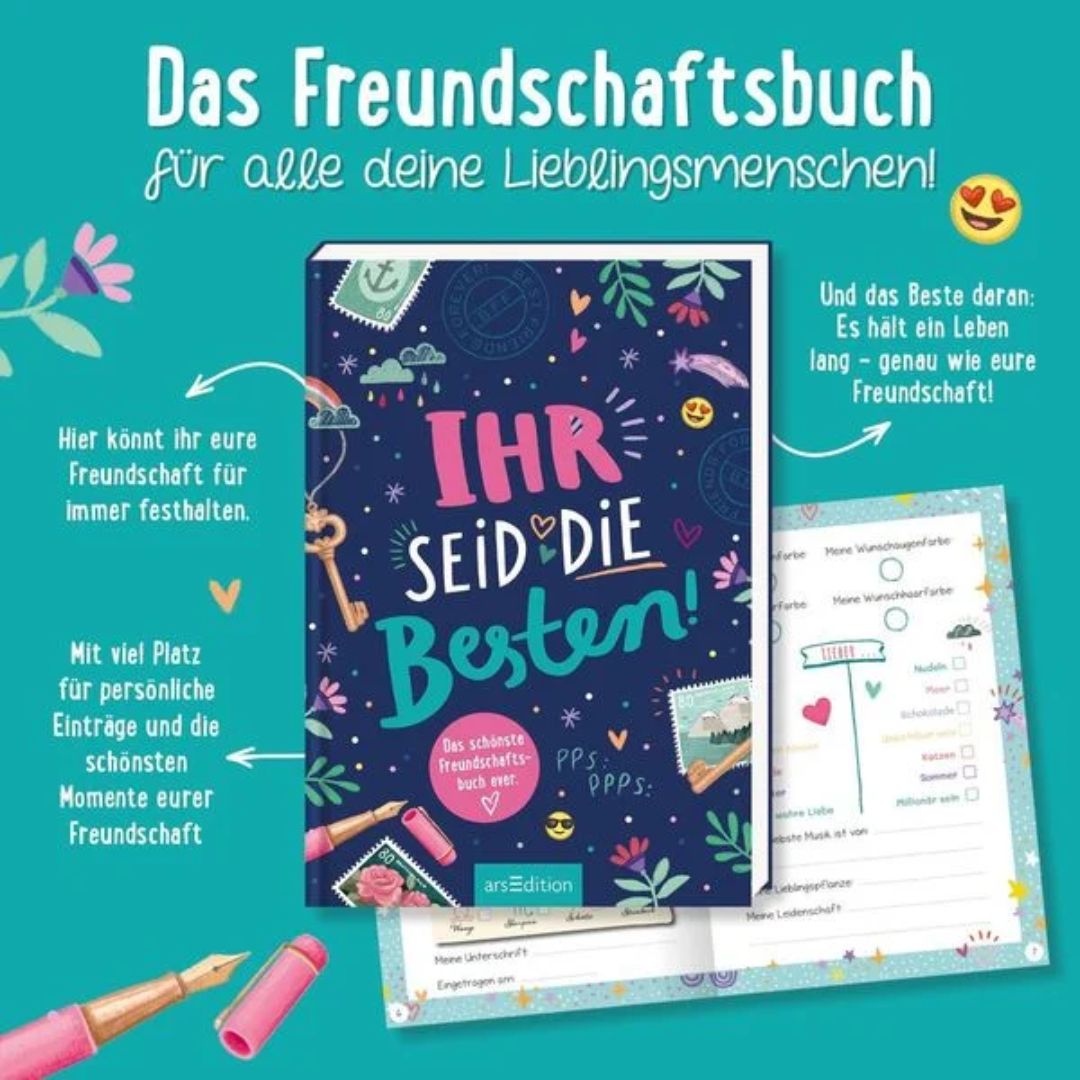 Freundebuch 'Ihr seid die Besten!'