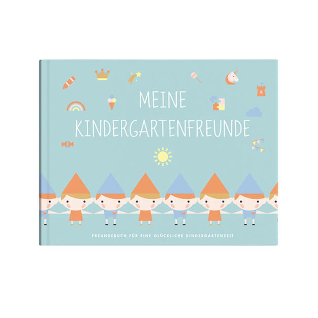 Freundebuch 'Meine Kindergartenfreunde' blau