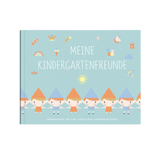 Freundebuch 'Meine Kindergartenfreunde' blau