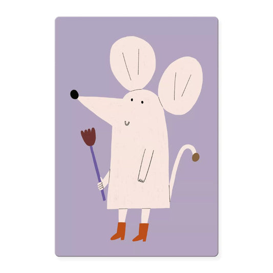 Frühstücksbrettechen 'Gestiefelte Maus'