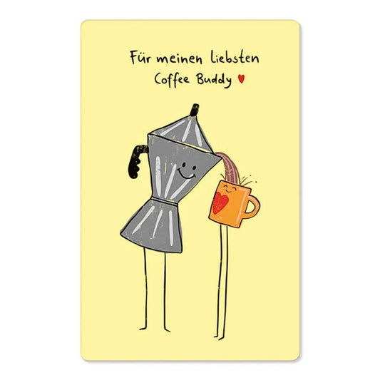 KIND MIND Karte | für meinen liebsten coffee buddy