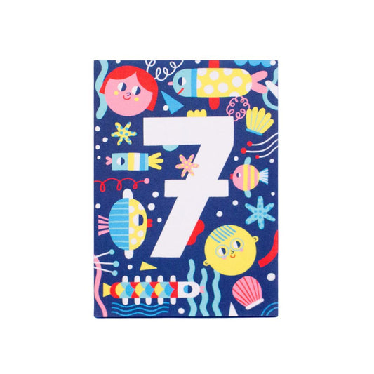 Geburtstagskarte 'Nummer 7'
