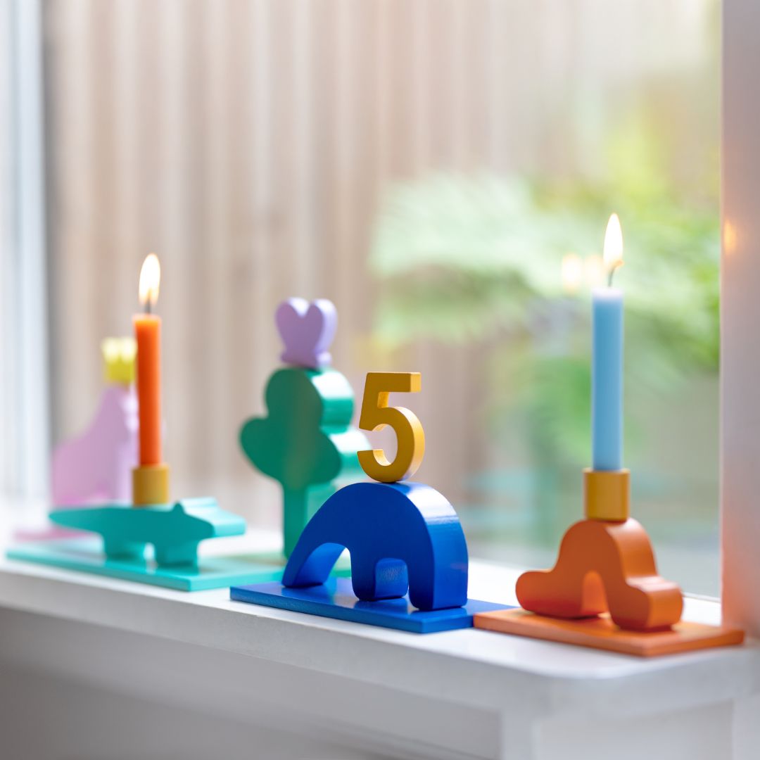 Geburtstagszug mit Tieren'Animals'