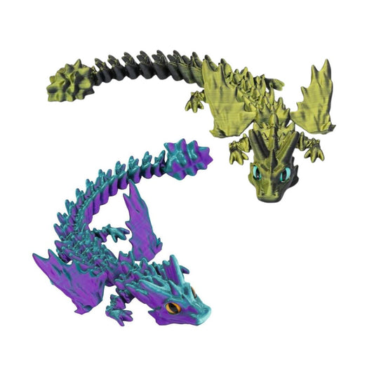 Geflügelter 3D-Drache
