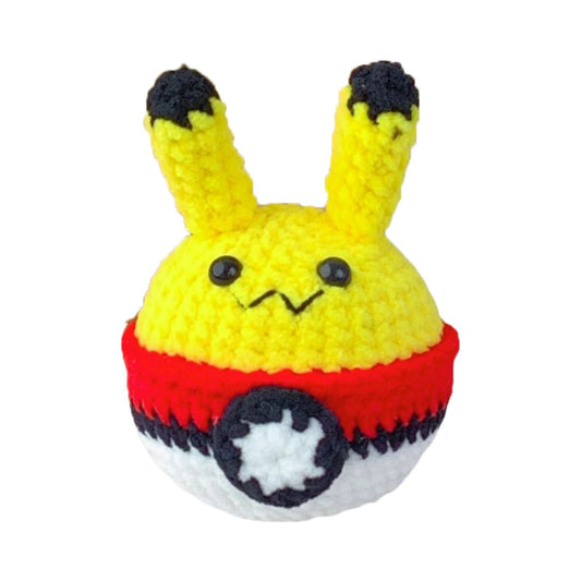 Gehäkelter Pokémon-Plüsch-Schlüsselanhänger handmade