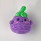 Gehäkeltes Jellycat-Plüschtier 'Aubergine'