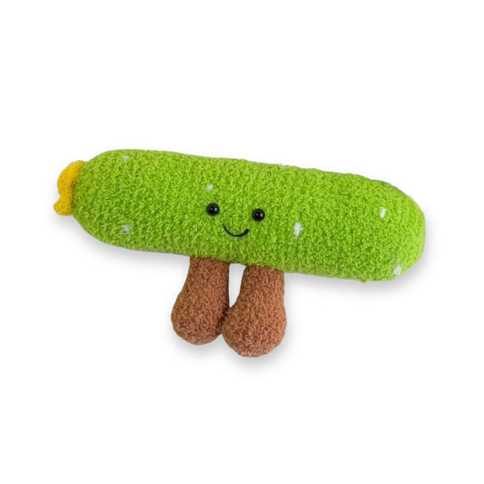 Gehäkeltes Jellycat-Plüschtier 'Gurke'