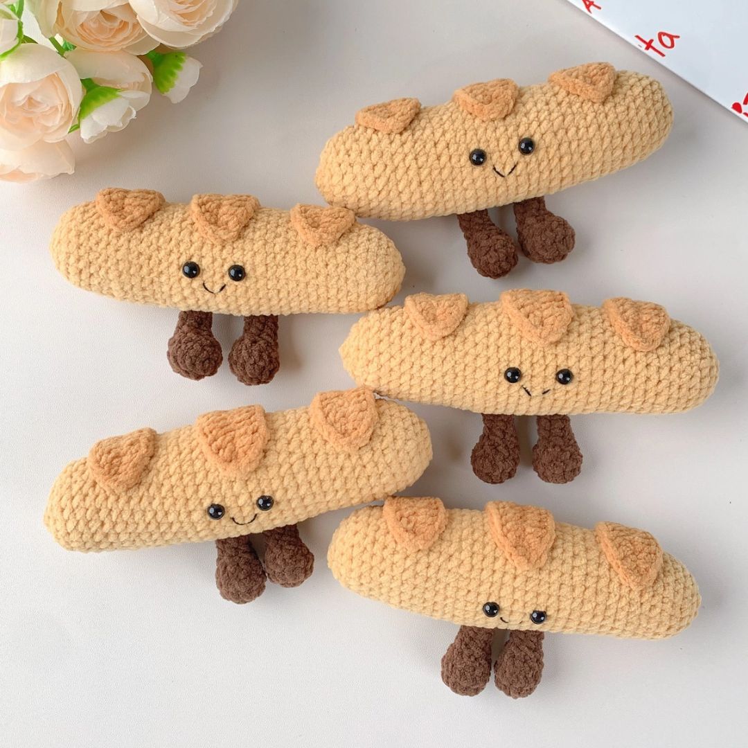 Gehäkeltes Jellycat-Plüschtier 'Croissant'