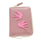 Kinder Geldbörse 'Schwalben' rosa