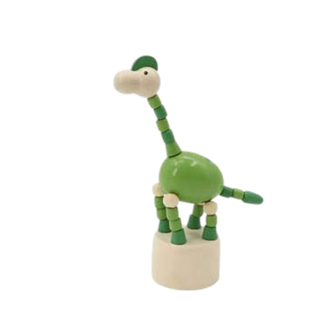 Gelenkige Dinosaurier aus Holz