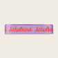 Geschenkband-Set „Schulkind“ flieder/rosa/gelb