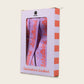 Geschenkband-Set „Schulkind“ flieder/rosa/gelb