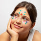 Gesichts Sticker 'Flowers'