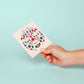 Gesichts Sticker 'Flowers'