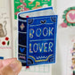 Glitzeraufkleber 'BOOK LOVER'