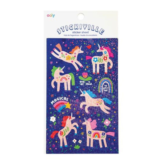 Stickiville Stickers 'Magische Einhörner'