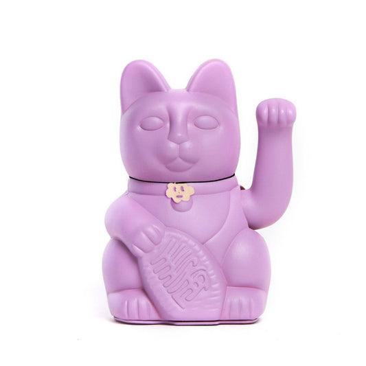 Luckycat Chinesische Glückskatze mauve - GOOD LUCK & Spirutuality