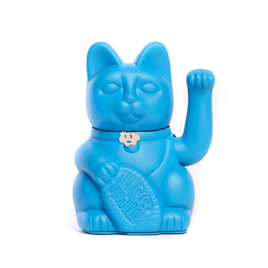 Luckycat Chinesische Glückskatze blau - Fullfilling Dreams