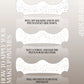 Gold Stardust Sommersprossen Make Up Patches 6x
