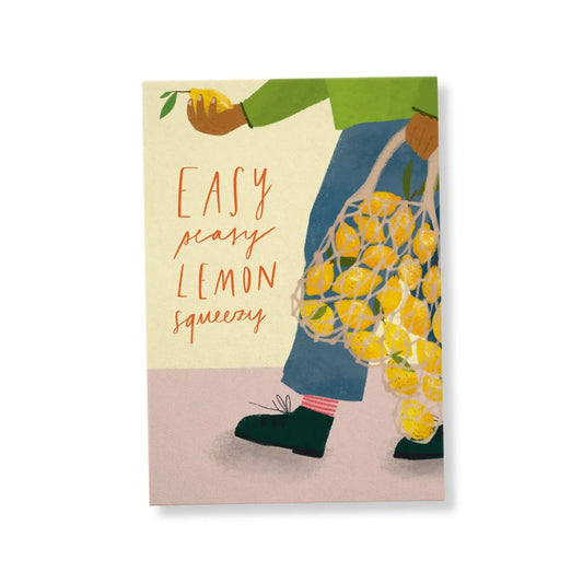 Postkarte »Lemon Squeezy«