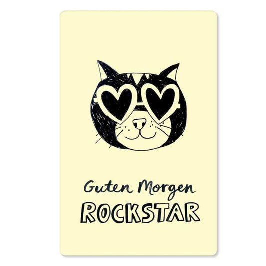 KIND MIND Karte | guten morgen rockstar