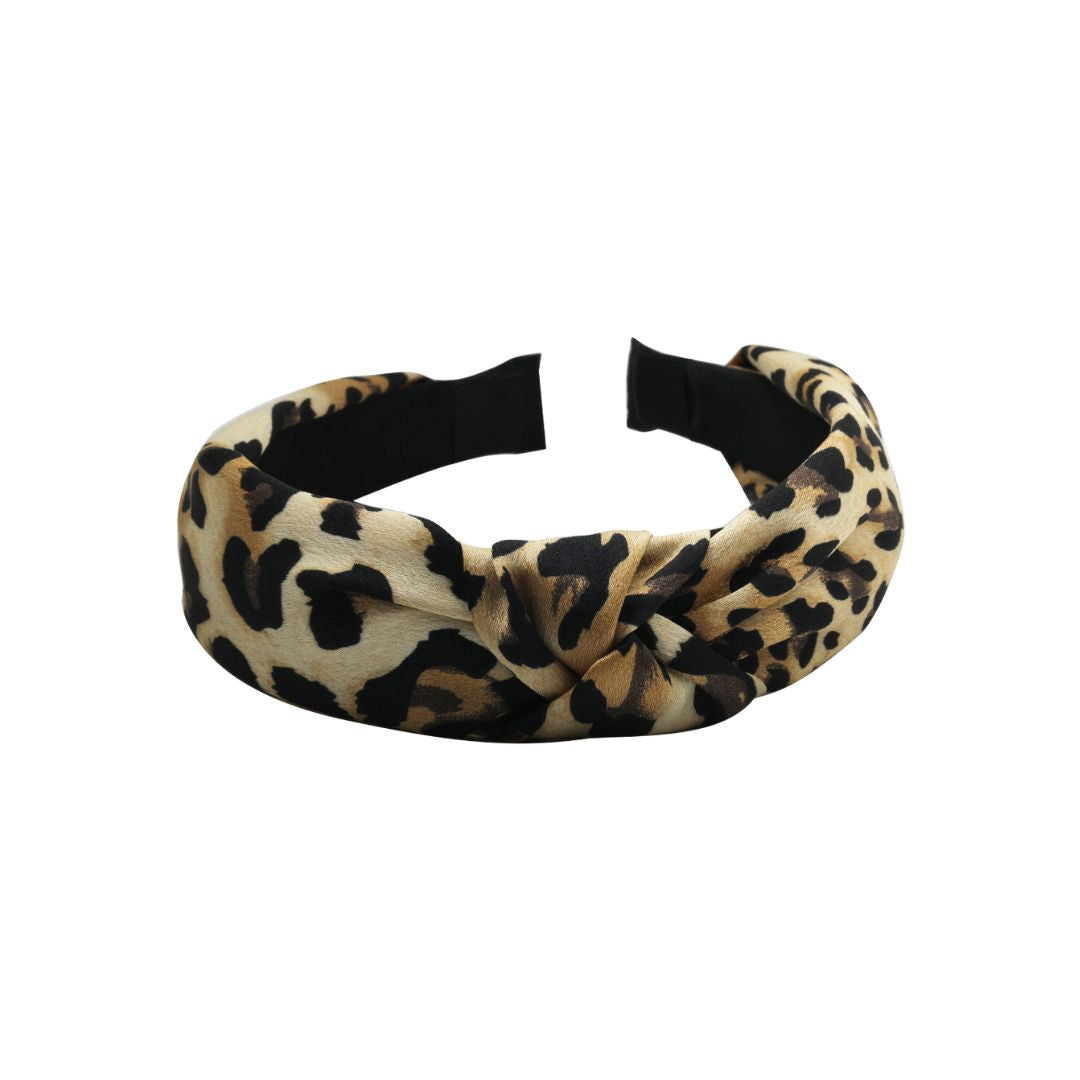 Damen Haarband gemustert 'Wild' leopard