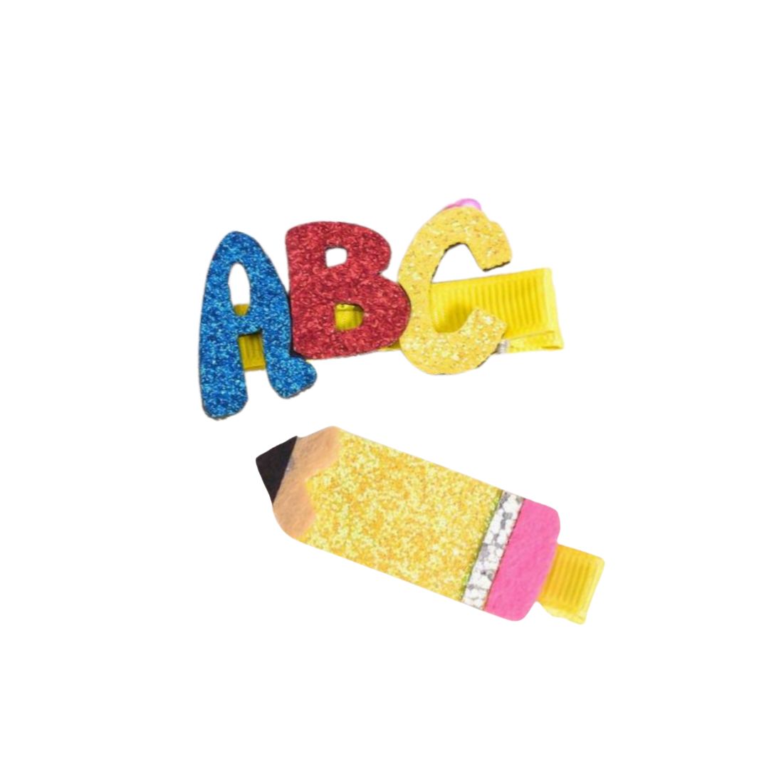 Haarclip Set ABC