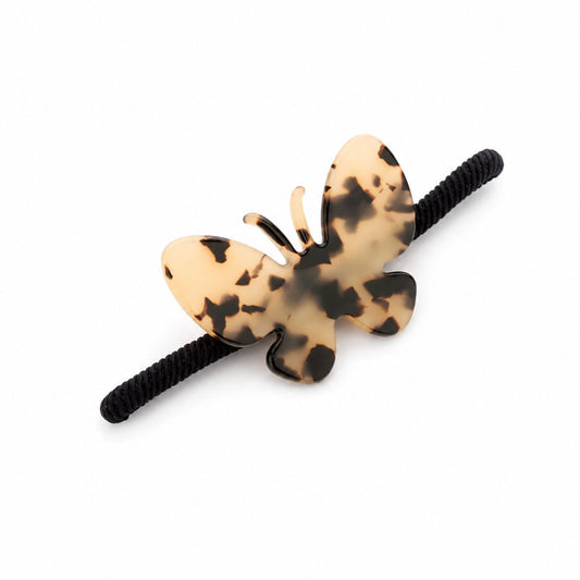 Haargummi 'Butterfly' leo/schwarz